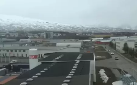 Akureyri, Iceland Live Webcam Einstök Ölgerð Brewery