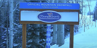 Steamboat Ski Resort Mid Mountain Snowfall Live Webcam Video