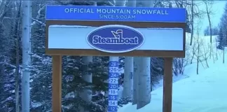 Steamboat Ski Resort Mid Mountain Snowfall Live Webcam Video