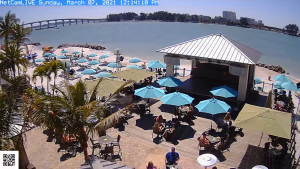 Shephard's Beach Resort Live Webcam - Clearwater Beach