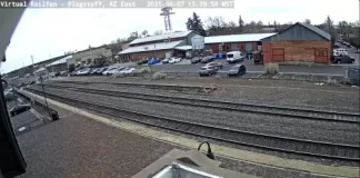 Flagstaff Webcam Train Station, Arizona - Live Hd Video