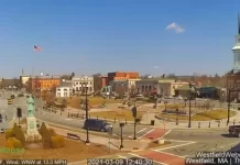 Westfield, Massachusetts Park Square Live Cam New