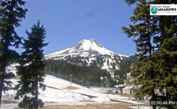 Mount Hood Oregon Meadows Webcam - Live Ski Resort - Video