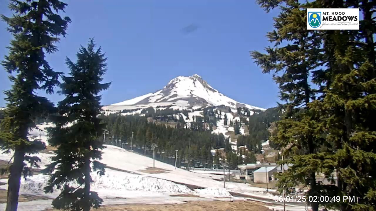 Mount Hood Oregon Meadows Webcam – Live Ski Resort – Video