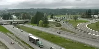 Ridgefield, Washington Live Webcam, Interstate 5 Traffic Cam