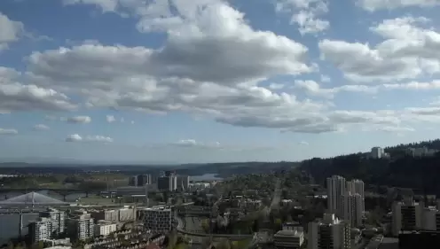 Portland, Oregon Live Weather Cam Southwest View – Video
