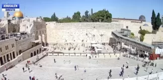 Jerusalem Cam Western Wall & Dome Of The Rock