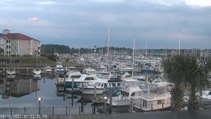 Coquina Harbor In Little River - South Carolina - Live Webcam