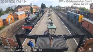 Kidderminster Webcam - Train Station Worcestershire, England