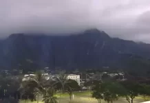 Kaneohe, Hawaii Live Webcam New Naiahole Forest Reserve