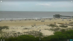 Tybee Island Beach Live Webcam New In Georgia