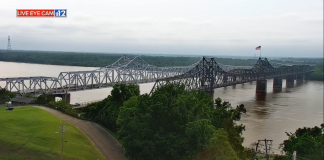 Live Webcam Mississippi River At Vicksburg Bridge