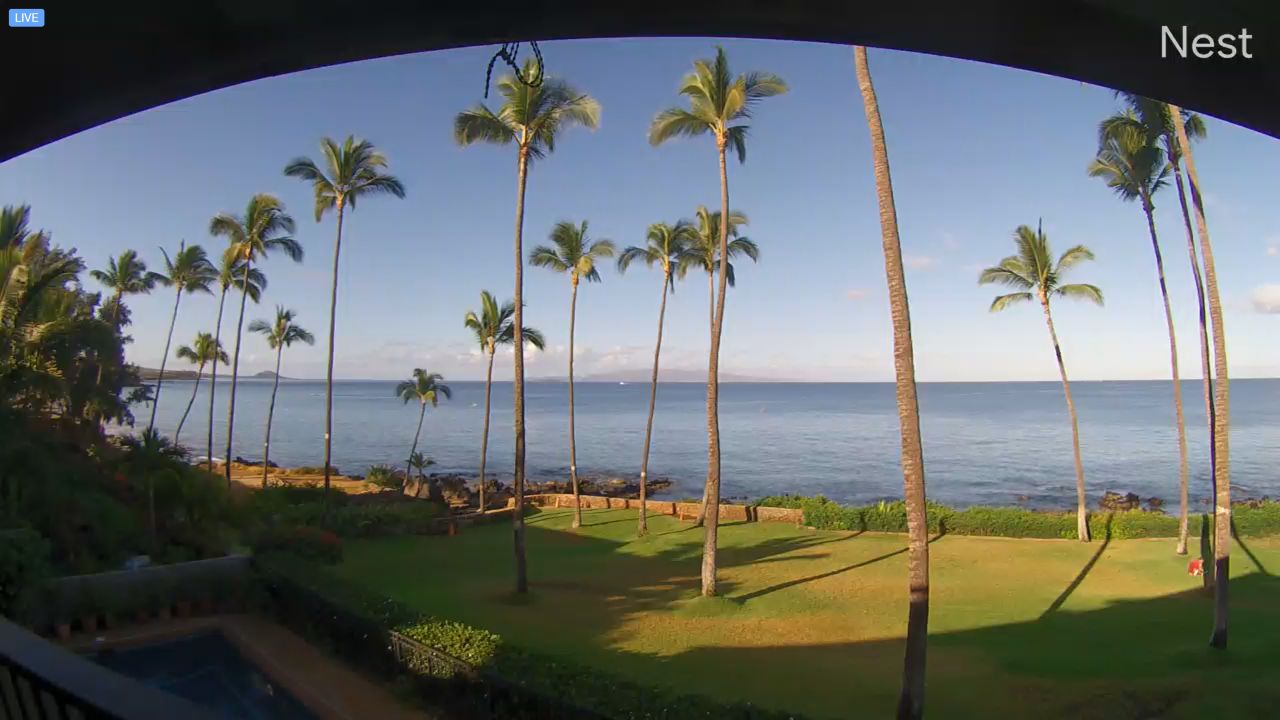 Live Webcam Hale Ili Ili Condo Beachfront – Maui, Hawaii