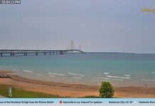 Live Webcam Mackinac Bridge - Mackinaw City, Mi