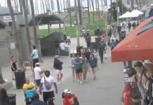 Venice Beach Boardwalk Live Webcam New California, Usa