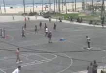 Venice Beach Basketball Courts Live Webcam New California, Usa