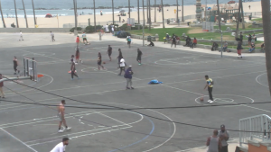 Venice Beach Basketball Courts Live Webcam New California, Usa