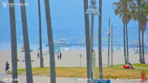 Venice Beach Webcam Boardwalk Area Live - California, Usa