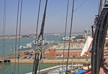 Live Webcam Portsmouth Harbour, Hampshire, England