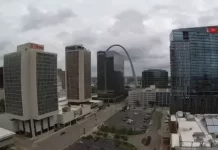 St Louis Arch Live Webcam New In Missouri, Usa