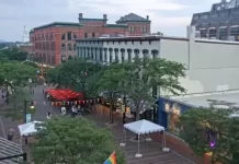 Church Street Marketplace Live Webcam New In Burlington, Vermont