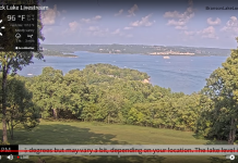 Table Rock Lake Live Webcam Branson, Arkansas