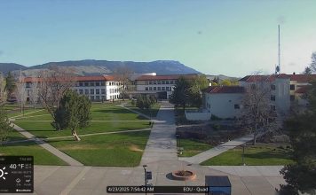 East Oregon University (the Quad) Live Webcam New