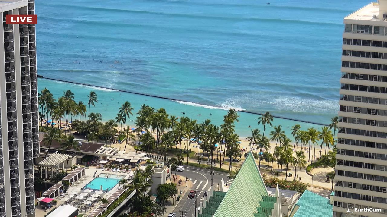 Live Webcam Hilton Waikiki Beach Resort – Honolulu, Hawaii