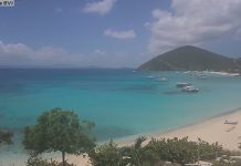 White Bay Beach Live Webcam New British Virgin Islands