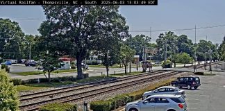 Thomasville Railroad Live Webcam - North Carolina, Usa