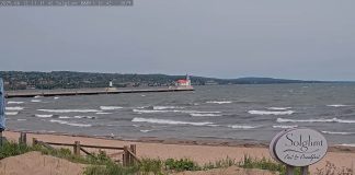 Park Point Beach - Solglimt B & B Live Webcam - Duluth, Mn
