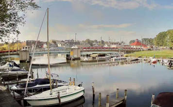 Dyckman Avenue Bascule Bridge Live Webcam - South Haven, Mi
