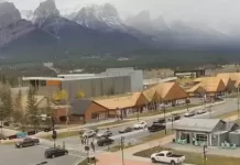 The Shops Of Canmore-bow Valley Live Webcam Alberta, Canada New