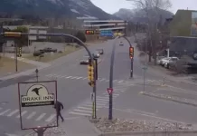 The Drake Pub Live Webcam Canmore New Alberta, Canada