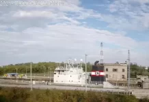 Welland Canal Lock 7 Live Webcam New Ontario, Canada