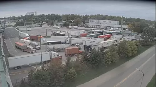 Canada Border Truck Inspection Live Webcam Video