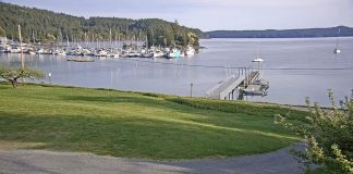 West Sound Live Webcam - Eastsound, Orcas, Wa, Usa - Video
