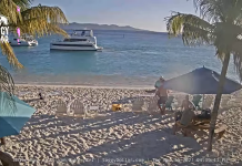 Soggy Dollar Webcam Bar In British Virgin Islands