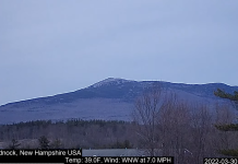 Mount Monadnock Webcam - 2nd Most Climbed Mountain