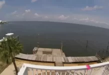 Sol Mate Beach House Live Webcam, Dauphin Island Alabama