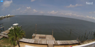 Sol Mate Beach House Live Webcam, Dauphin Island Alabama