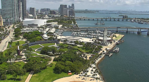 Bayfront Park Miami Webcam - Florida