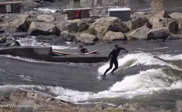Bend Whitewater Park Webcam - Oregon, Video