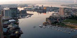 Hilton At Inner Harbor Baltimore Webcam - Real Time Live Video