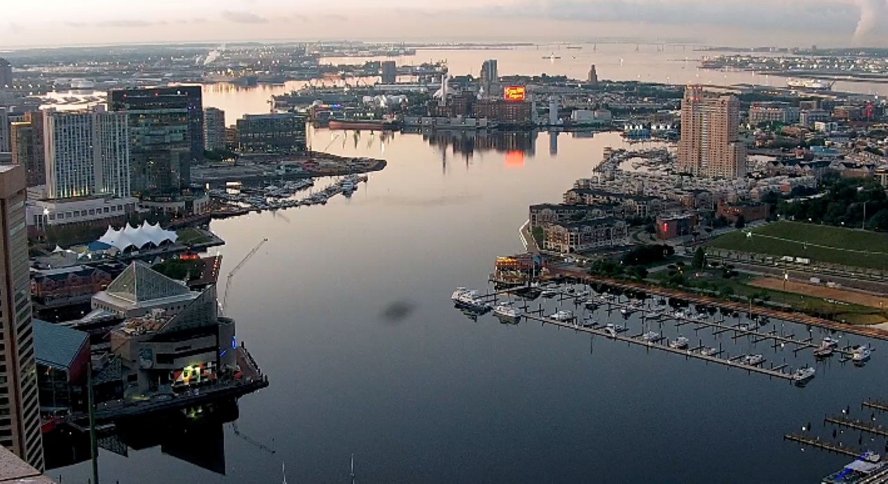 Hilton at Inner Harbor Baltimore Webcam – Real Time Live Video