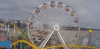 Pacific Park Wheel Webcam, Santa Monica