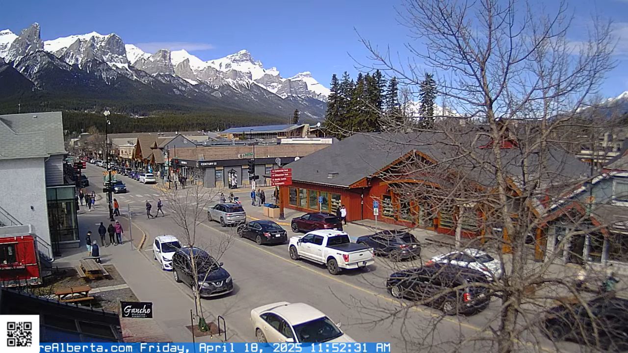 Banff Webcam – Alberta, Canada | Real Time Live Video