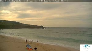 Porthmeor Webcam, Beach - St Ives, England