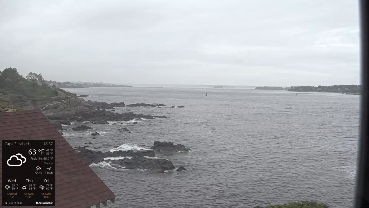 Portland Head Light Webcam | Casco Bay Video | Maine