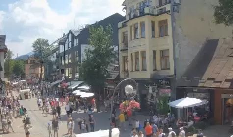 Krupówki Webcam | Zakopane, Poland